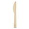 World Centric Bamboo Cutlery, Knife, 6.7 in., Natural, 2000PK KN-BB-67 - alternate 1